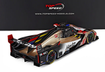 CADILLAC - V-SERIES R 5.5L V8 TEAM HERTZ JOTA N 12 4th 24h LE MANS 2025 ALEX LYNN - NORMAN NATO - WILL STEVENS - GOLD WHITE BLACK