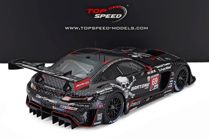 MERCEDES BENZ - AMG GT3 6.2L V8 TEAM GETSPEED N 69 IMSA 24h DAYTONA 2025 ANTHONY BARTONE - MAXIME MARTIN - FABIAN SCHILLER - LUCA STOLZ - BLACK