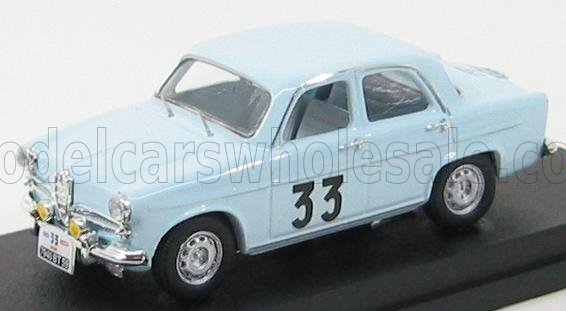 Voiture miniature bleu clair N 33, présentée chez Vroomi pour les collectionneurs