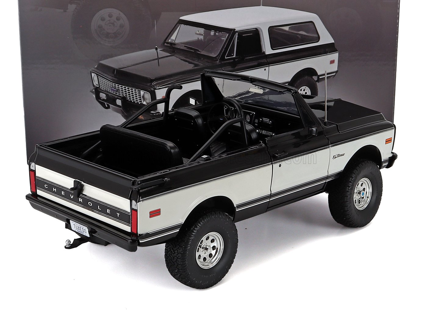 CHEVROLET - BLAZER K5 OFFROAD HARD-TOP 1971 - NERO BIANCO - Vroomi