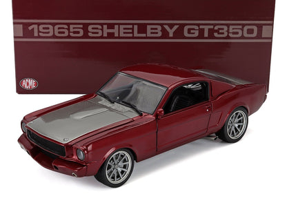 FORD USA - MUSTANG SHELBY GT350 PRO TOURING 1965 - ROSSO ARGENTO - Vroomi