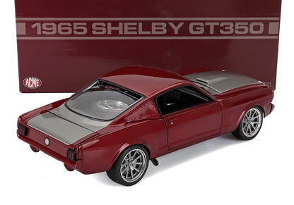 FORD USA - MUSTANG SHELBY GT350 PRO TOURING 1965 - ROSSO ARGENTO - Vroomi