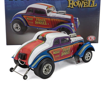 FORD USA - WILLYS GASSER PROCK & HOWELL 1933 - BLU RAME BIANCO - Vroomi