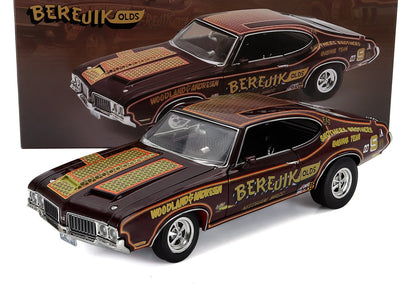 OLDSMOBILE - 442 W-30 COUPÉ BEREJIK OLDS 1970 - BORDEAUX - Vroomi