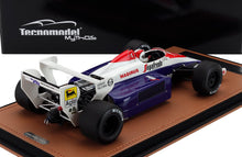 TOLEMAN - F1  TG184 HART TURBO N 20 USA GP (with pilot figure) 1984 JOHNNY CECOTTO - BLUE WHITE RED