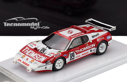 FERRARI - 512BB 4.9L TEAM POZZI THOMSON JMS RACING N 89 24h LE MANS 1978 CLAUDE BALLOT-LENA - JEAN LOUIS LAFOSSE - RED WHITE