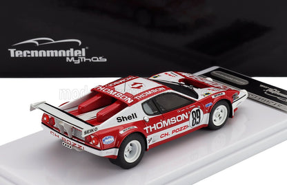 FERRARI - 512BB 4.9L TEAM POZZI THOMSON JMS RACING N 89 24h LE MANS 1978 CLAUDE BALLOT-LENA - JEAN LOUIS LAFOSSE - RED WHITE