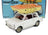 Autobianchi 4 Posti with Fantozzi and Filini with Boat on Roof from Film Fantozzi Subisce Ancora 1983 White CLC-Models 1:18 scale model