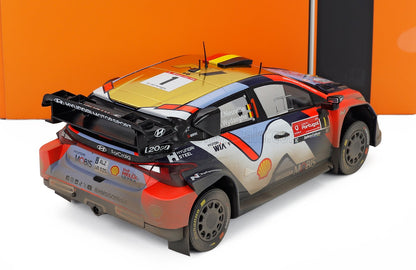 HYUNDAI - i20 N RALLY1 TEAM SHELL MOBIS WRT N 1 4th RALLY MONTECARLO 2025 THIERRY NEUVILLE - MARTIJN WYDAEGHE - 2 TONE BLUE RED