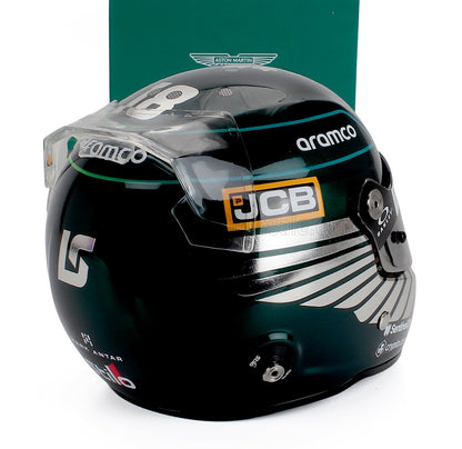 STILO - CASCO HELMET F1 LANCE STROLL TEAM ASTON MARTIN ARAMCO COGNIZANT N 18 SEASON 2023 - GREEN