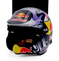 Red Bull Toyota Gazoo Racing helmet scale model car accessory by Vroomi