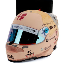 STILO - CASCO HELMET F1 VALTTERI BOTTAS TEAM ALFA ROMEO STAKE KICK N 77 BAHRAIN TEST 2023 - PINK
