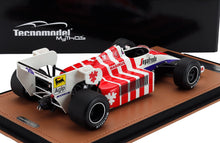 TOLEMAN - F1  TG184 HART TURBO N 19 3rd PORTUGAL GP 1984 AYRTON SENNA - WHITE RED BLUE