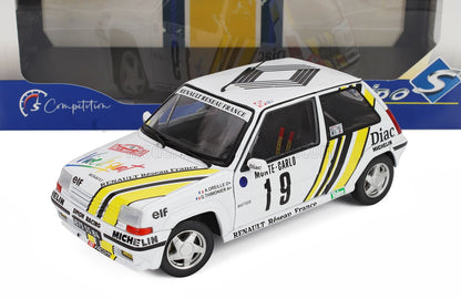 RENAULT - R5 GT TURBO N 19 RALLY MONTECARLO 1989 ALAIN OREILLE - GILLES THIMONIER - WHITE YELLOW