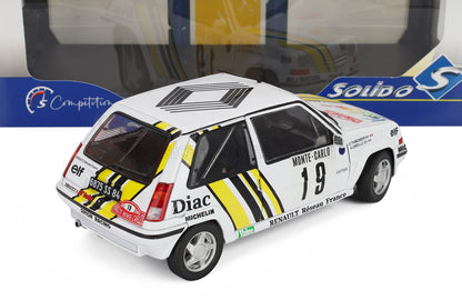 RENAULT - R5 GT TURBO N 19 RALLY MONTECARLO 1989 ALAIN OREILLE - GILLES THIMONIER - WHITE YELLOW
