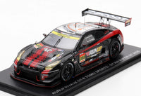 Modellino in scala NISSAN - GT-R NISMO GT3 TEAM TOMEI SPORT N 360 CLASSE GT300 SUPER GT 2025 TAKAYUKI AOKI - RIN ARAKAWA - NERO ROSSO - Shop modellini in scala Vroomi
