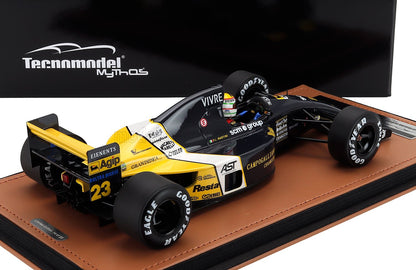 MINARDI - F1  M191 FORD N 23 USA GP (with pilot figure) 1991 PIERLUIGI MARTINI - BLACK YELLOW WHITE