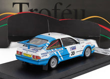 FORD ENGLAND - SIERRA RS COSWORTH (night version) N 35 RALLY RAC LOMBARD 1988 AUSTIN MACHALE - JAMES O'BRIEN - LIGHT BLUE WHITE - Vroomi
