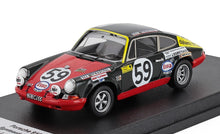 PORSCHE - 911S COUPÉ TEAM JEAN EGRETEAUD (versione notturna) N. 59 24 Ore di Le Mans 1970 JEAN EGRETEAUD - JEAN MESANGE - NERO ROSSO