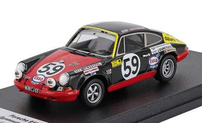 PORSCHE - 911S COUPE TEAM JEAN EGRETEAUD (night version) N 59 24h LE MANS 1970 JEAN EGRETEAUD - JEAN MESANGE - BLACK RED
