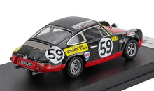 PORSCHE - 911S COUPÉ TEAM JEAN EGRETEAUD (versione notturna) N. 59 24 Ore di Le Mans 1970 JEAN EGRETEAUD - JEAN MESANGE - NERO ROSSO