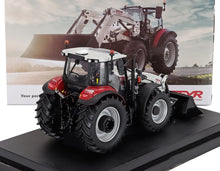 STEYR - 4120 TRACTOR PLUS WITH FRONT LOADER 2021 - RED WHITE