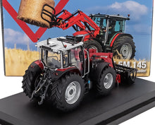 MASSEY FERGUSON - 5M.145 TRACTOR WITH FRON LOADER 2020 - RED BLACK