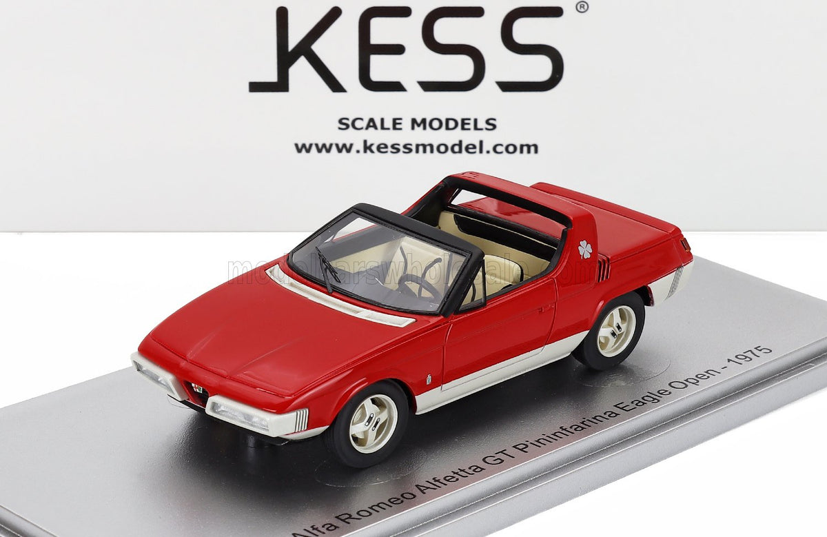 Alfa Romeo Alfetta Gt Pininfarina Eagle Cabriolet Open 1975 1:43 scale model car by KESS-MODEL — Vroomi