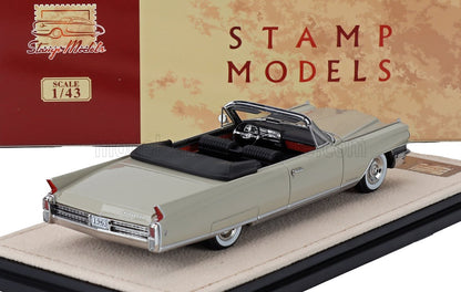 Cadillac Eldorado Biarritz Cabriolet Open 1963 Ivory Stamp Models 1:43 scale model - image 2