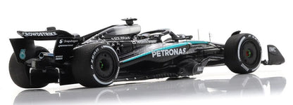 MERCEDES GP - F1  W16 TEAM AMG PETRONAS MOTORSPORT N 63 2nd LAS VEGAS USA GP 2025 GEORGE RUSSELL - BLACK SILVER GREEN