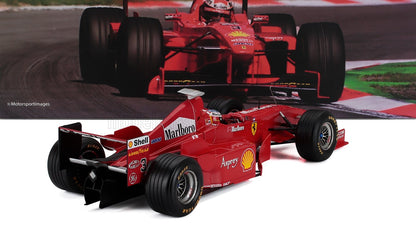 FERRARI - F1  F300 N 3 POLE POSITION AND WINNER MONZA ITALY GP 1998 MICHAEL SCHUMACHER - RED WHITE