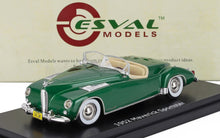 Green 1952 Maverick Sportster model car by Esval Models on display, now offered on Vroomi