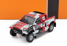 TOYOTA - HILUX GR DKR EVO T1+ TEAM GAZOO RACING N 207 RALLY DAKAR 2022 GINIEL DE VILLIERS - DENNIS MURPHY - WHITE RED BLACK - Vroomi