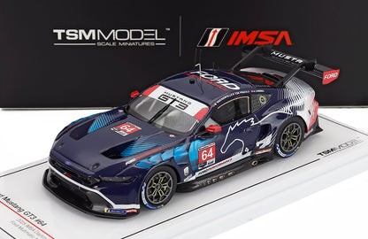 FORD USA - MUSTANG GT3 5.4L V8 TEAM MULTIMATIC MOTORSPORTS N 64 IMSA 24h DAYTONA 2025 AUSTIN CINDRIC - SEBASTIAN PRIALUX - MIKE ROCKENFELLER - BLUE