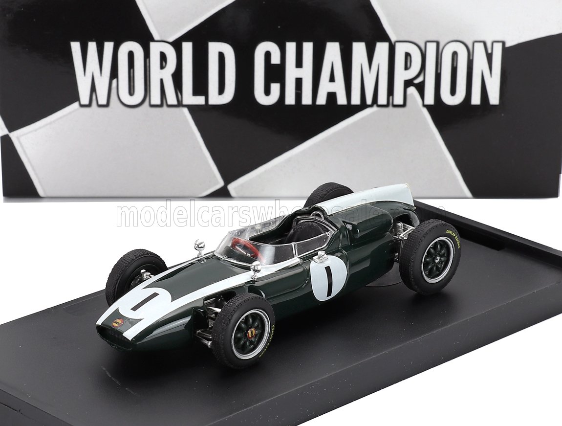 Cooper T53 No. 1 Jack Brabham Winner British GP World Champion 1960 Brumm 1:43 scale model