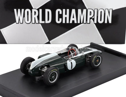 COOPER - F1  T53 N 1 WORLD CHAMPION WINNER BRITISH GP 1960 JACK BRABHAM - GREEN