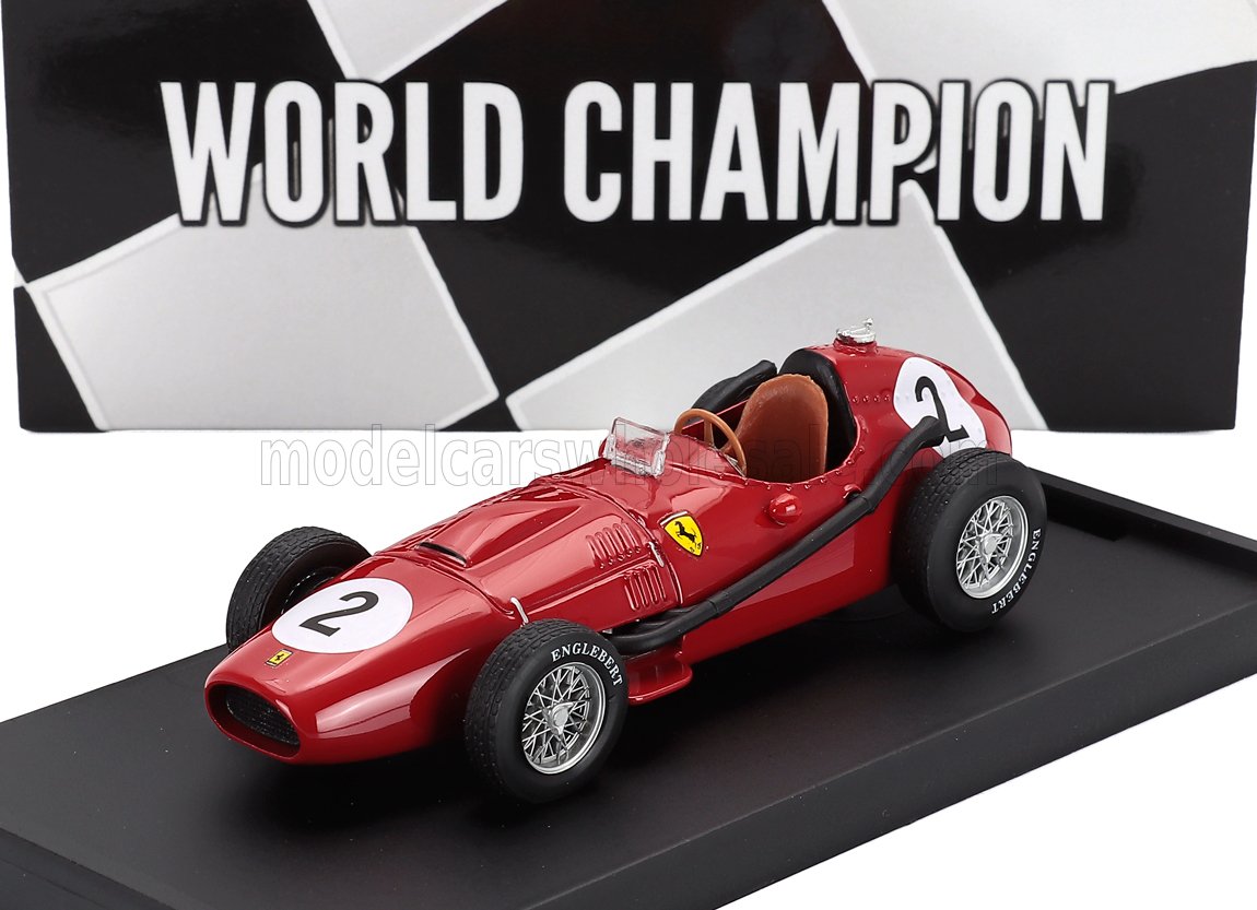 Ferrari F1 Dino 246 No. 2 Mike Hawthorn 2nd British GP World Champion 1958 Brumm 1:43 scale model
