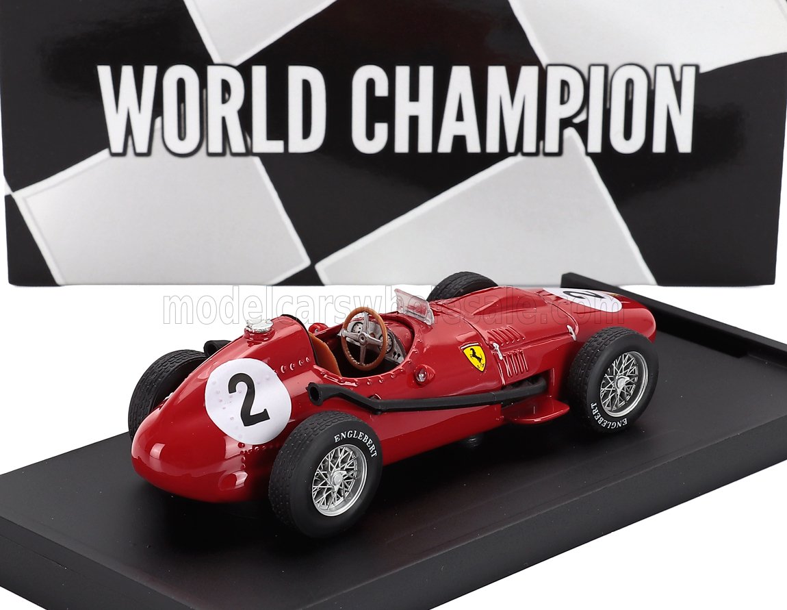 Ferrari F1 Dino 246 No. 2 Mike Hawthorn 2nd British GP World Champion 1958 Brumm 1:43 scale model - image 2