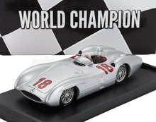 MERCEDES BENZ - F1  W196C N 18 WORLD CHAMPION SEASON 1954 JUAN MANUEL FANGIO - SILVER
