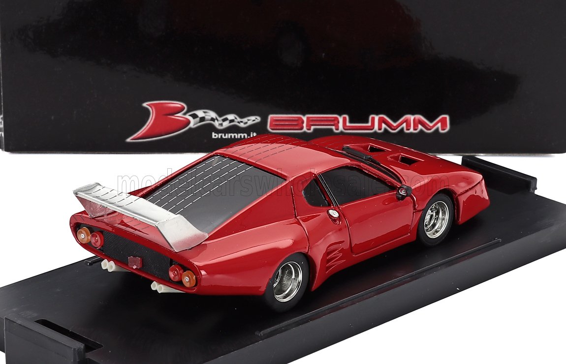 Ferrari 512BB LM Galleria del Vento 1979 Red Brumm 1:43 scale model - image 2