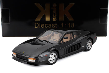 1/18 black die-cast Ferrari model car collectible, available now from Vroomi.