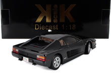 1:18 scale black die-cast Ferrari model car, collector replica available at Vroomi