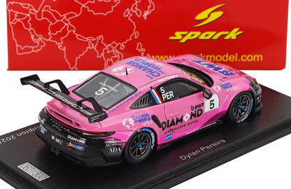 PORSCHE - 911 992 GT3 N 5 PORSCHE CARRERA CUP ASIA CHAMPION 2025 DYLAN PEREIRA - PINK