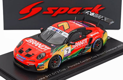 PORSCHE - 911 992 GT3 N 7 PORSCHE CARRERA CUP BRAZILIAN CHAMPION 2025 MIGUEL PALUDO - ORANGE