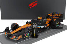 McLAREN - F1  MCL39 TEAM MCLAREN N 4 WORLD CHAMPION 3rd ABU DHABI GP WITH PIT BOARD 2025 LANDO NORRIS - ORANGE BLACK