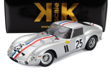 FERRARI - 250 GTO 3.0L V12 COUPE TEAM ECURIE FRANCORCHAMPS N 25 4th 24h LE MANS 1963 LEON DERNIER ELDE - PIERRE DUMAY - SILVER