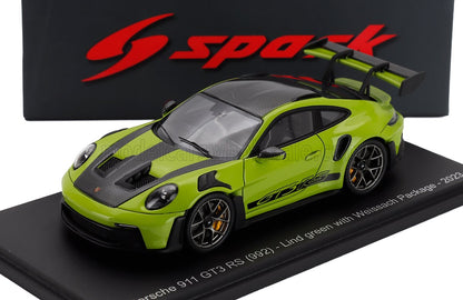 PORSCHE - 911 992 GT3 RS WEISSACH PACKAGE COUPE 2023 - GREEN BLACK