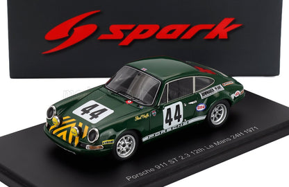 PORSCHE - 911S 2.2L F6 TEAM PAUL WATSON RACE ORGANISATION N 44 24h LE MANS 1971 RICHARD BOND - PAUL VESTEY - GREEN