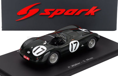 JAGUAR - C-TYPE 3.4L S6 TEAM JAGUAR CARS LTD N 17 2nd 24h LE MANS 1953 STIRLING MOSS - PETER WALKER - BRITISH RACING GREEN