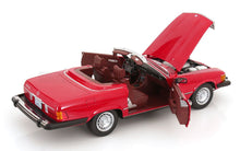 Red Mercedes-Benz 450SL scale model car with open doors and hood, offered now at Vroomi